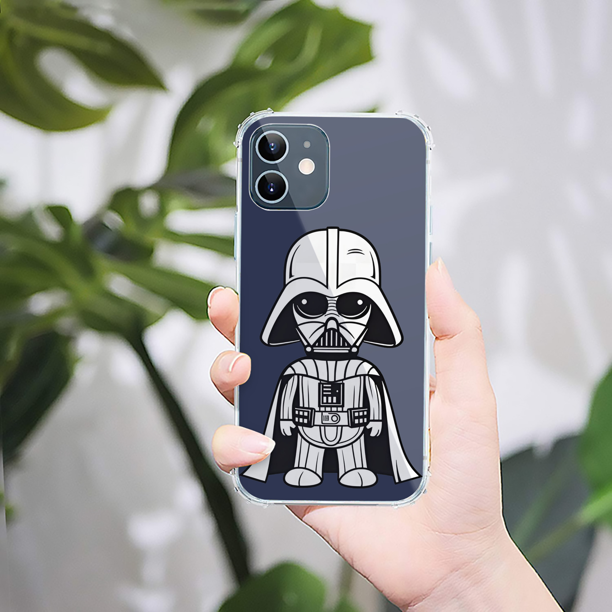 （画像用） スター・ウォーズ Star Wars 【iPhone 12シリーズ対応】透明スマホケース（クリアソフトケース）